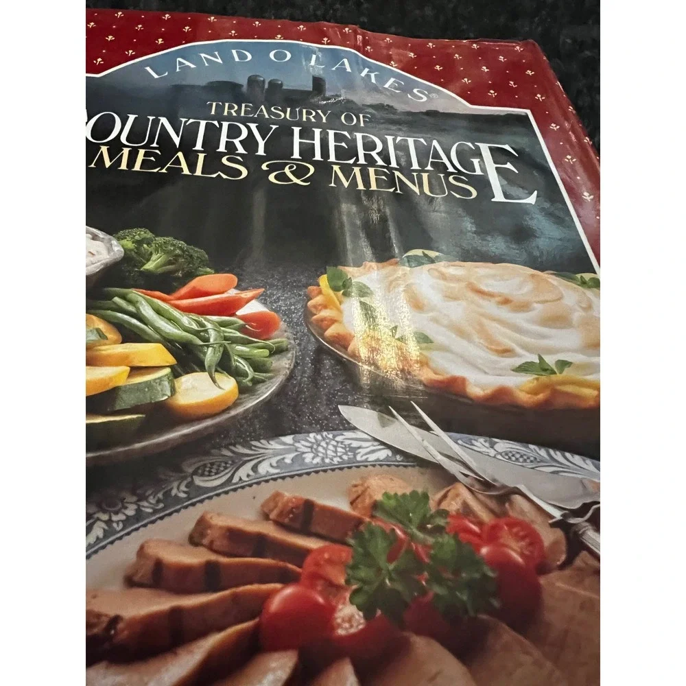 Land O Lakes Treasury of Country Heritage‎ Meals Cookbook Vintage 1994 Hardcover